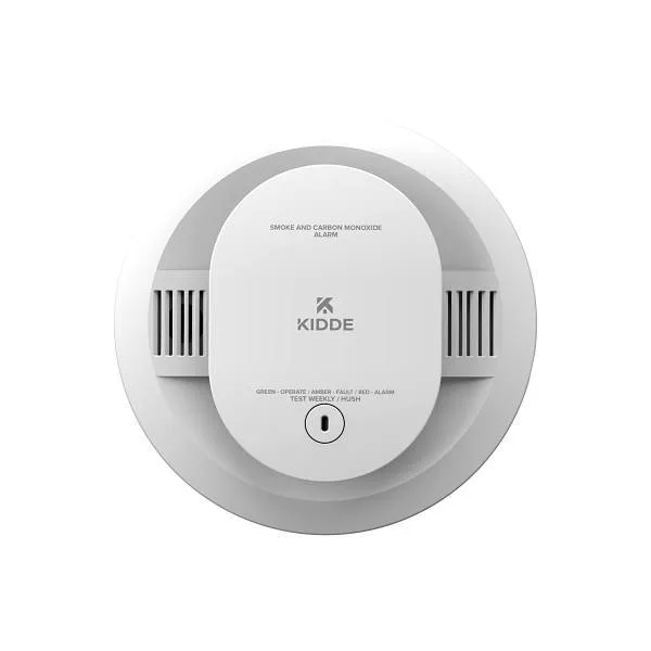 Safety  Combination Smoke & CO Alarm with AA Battery Backup - White