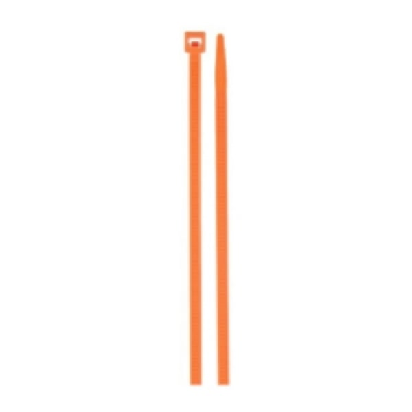 GRP-8400R 8 in. Cable Ties, Orange - Pack of 100