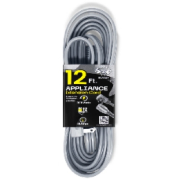 12 ft. 14-3 SPT Appliance Cord, Gray