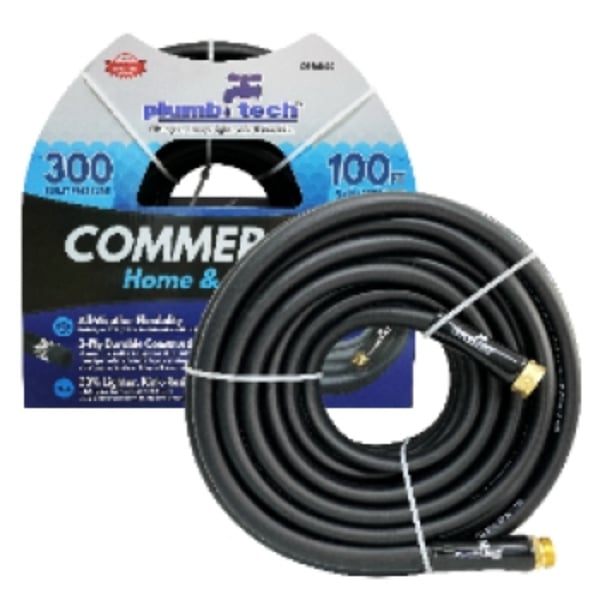 CGE16100 0.625 in. x 100 ft. Hot & Cold Water Rubber Hose