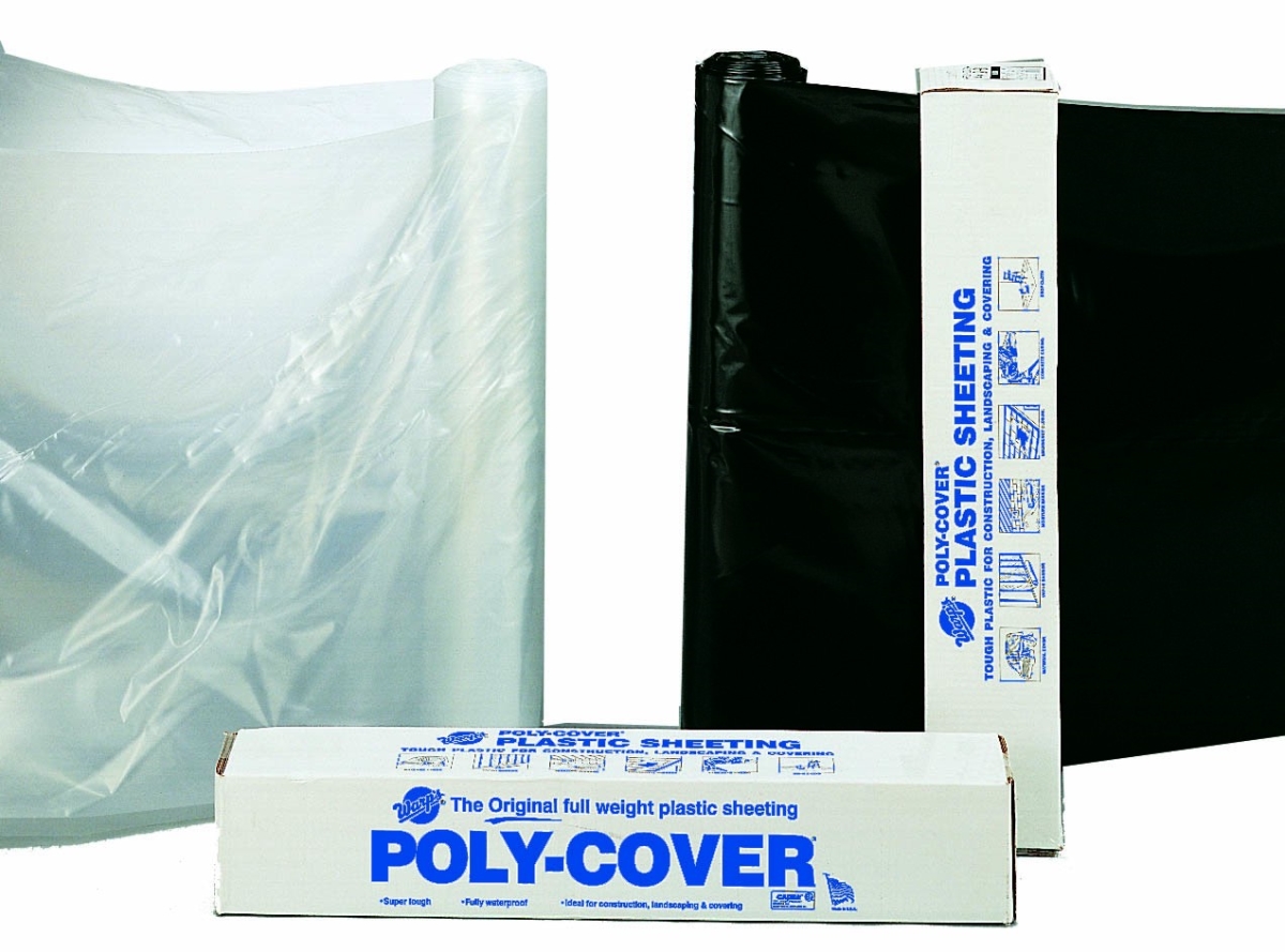 Picture of Warp Brothers PC10C 10 x 100 ft. 3M Clear Sheeting Poly