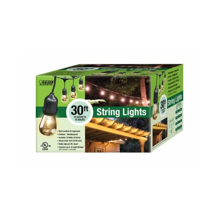 SL30-10 30 ft. 10SKT Waterproof String Light