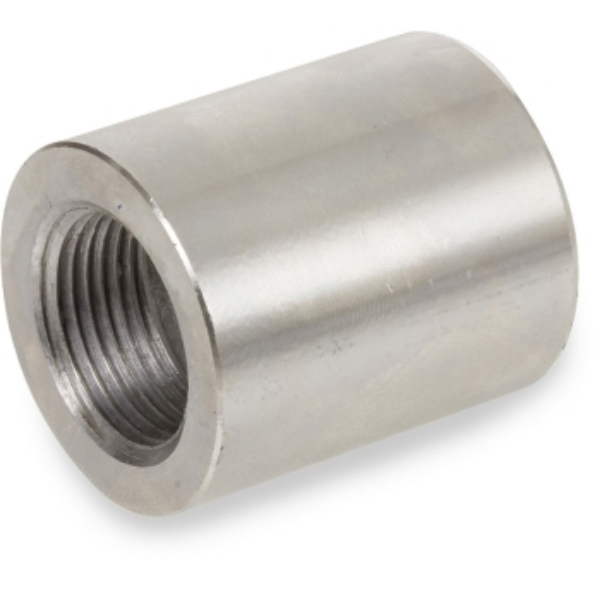 62449BAG 1.5 x 1 in. Stainless Steel Coupling Reducer, Silver