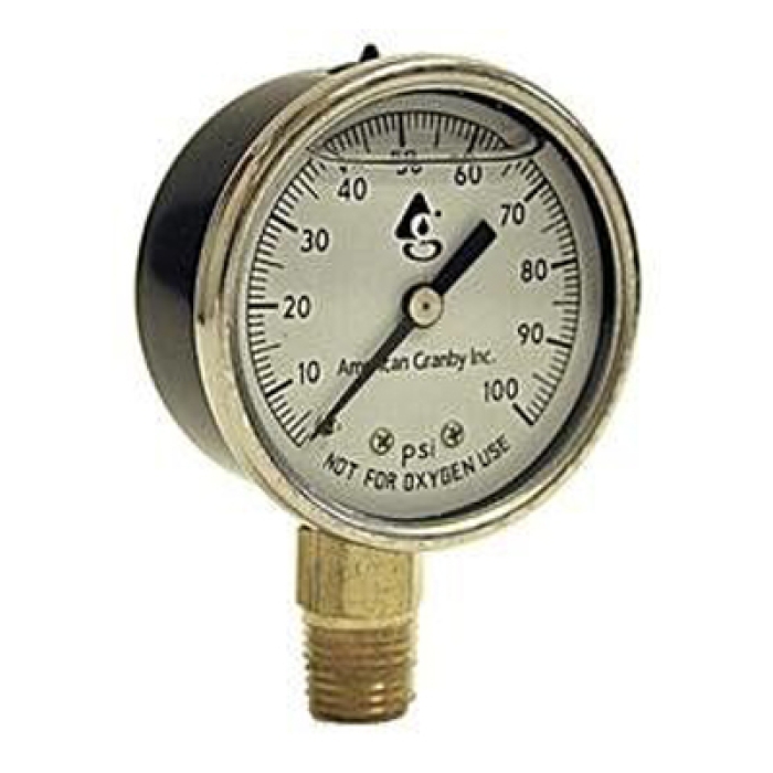 EILPG1002-4LNL 100 lbs Liquid Pressure Gauge