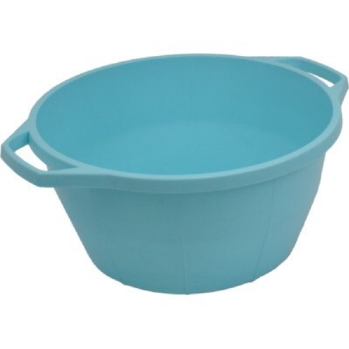 Picture of Quality Plastics QP1450-04 12 in. 2.25 gal Handy Tub with Plastic Handles&#44; Blue
