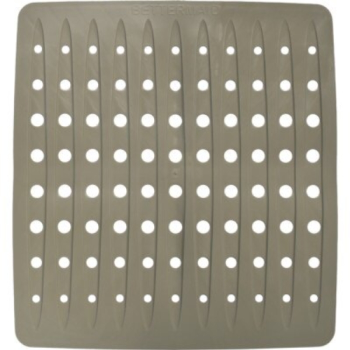 Picture of Quality Plastics QP1730-06 12.625 x 11.75 x 0.375 in. Stainless Steel Sink Mat&#44; Tan