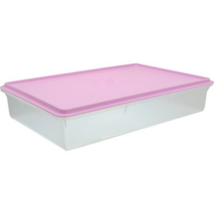 Picture of Quality Plastics QP1565-23 14 x 9 x 3 in. Kitchen Master Storage Container with Lid, Lavender