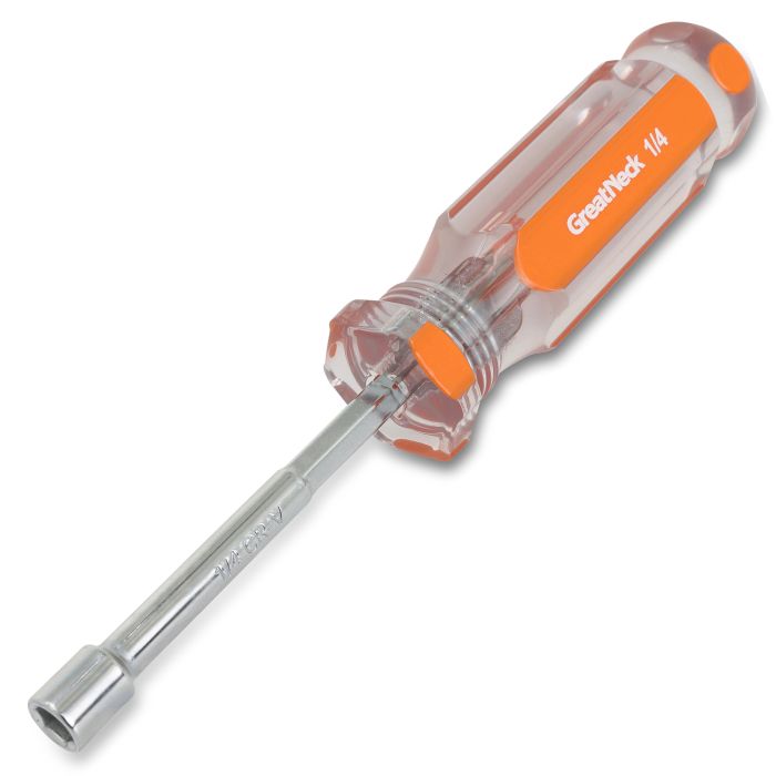 Great Neck NDC14 0.25 in. Nut Driver, Orange