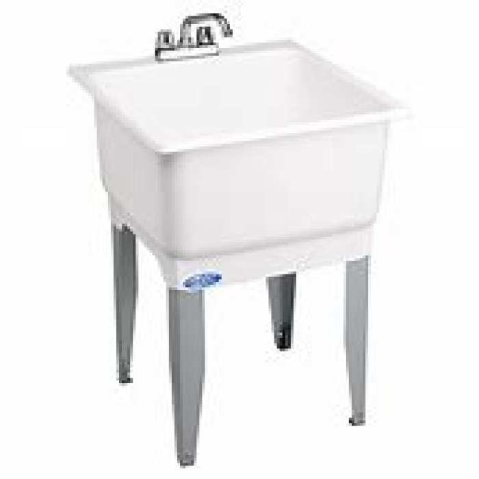 14CP 23 in. Laundry Tub Combo Kit