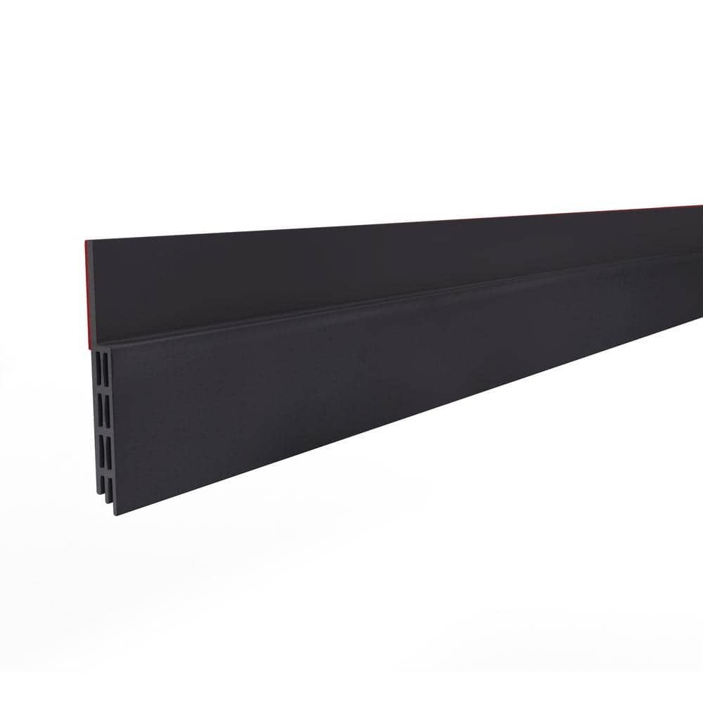 EZ111BK 2 x 36 in. Prem Rubber Self-Stick Dr Sweep - Black