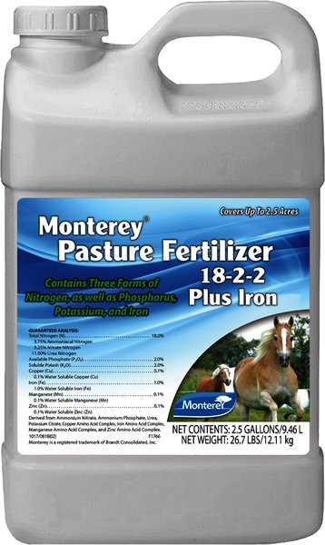 LG7142 2.5 gal 18-2-2 Liquid Pasture Fertilizer - Pack of 2