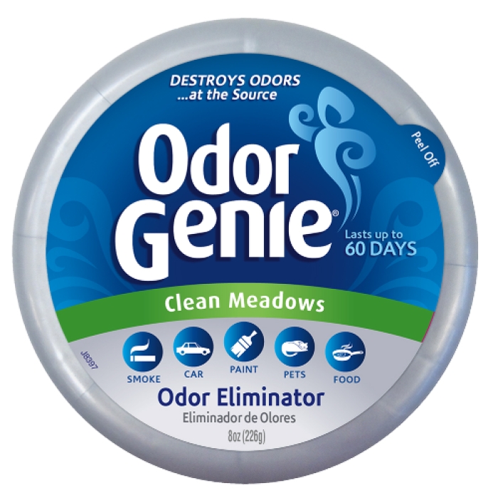 Picture of William Barr FG69CM 8 oz Odor Genie Clean Meadows Solid Air Freshener