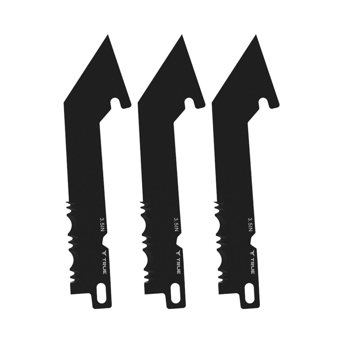 Picture of Alliance Consumer Group TRU-FMK-1006 3.5 In Tanto Replacement Blades - Pack of 3