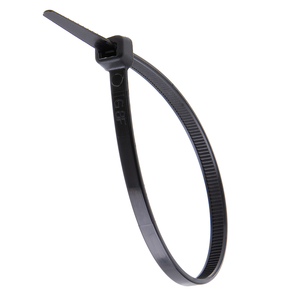 GRP-8500 8 in. 50 lbs Cable Tie, Black - Pack of 100