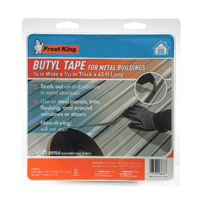 BRT45 0.375 in. x 45 ft. Butyl Rubber Tape