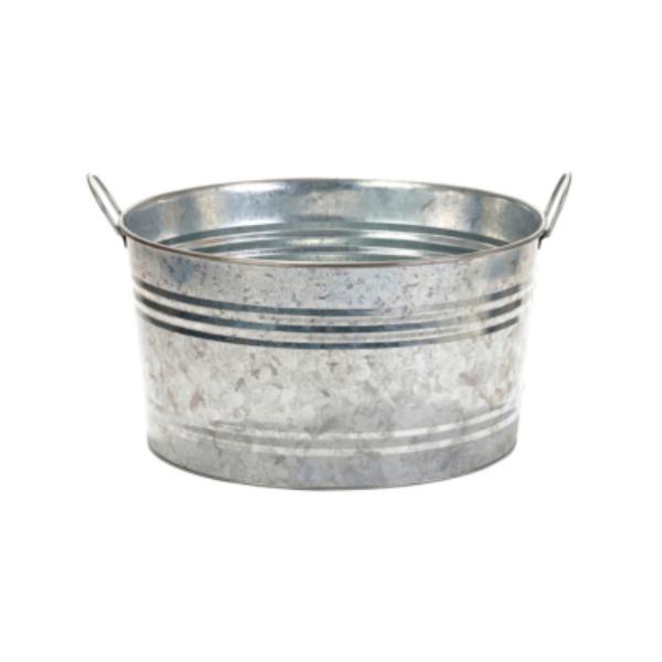 GWT15 15 gal Galvanized Round Tub