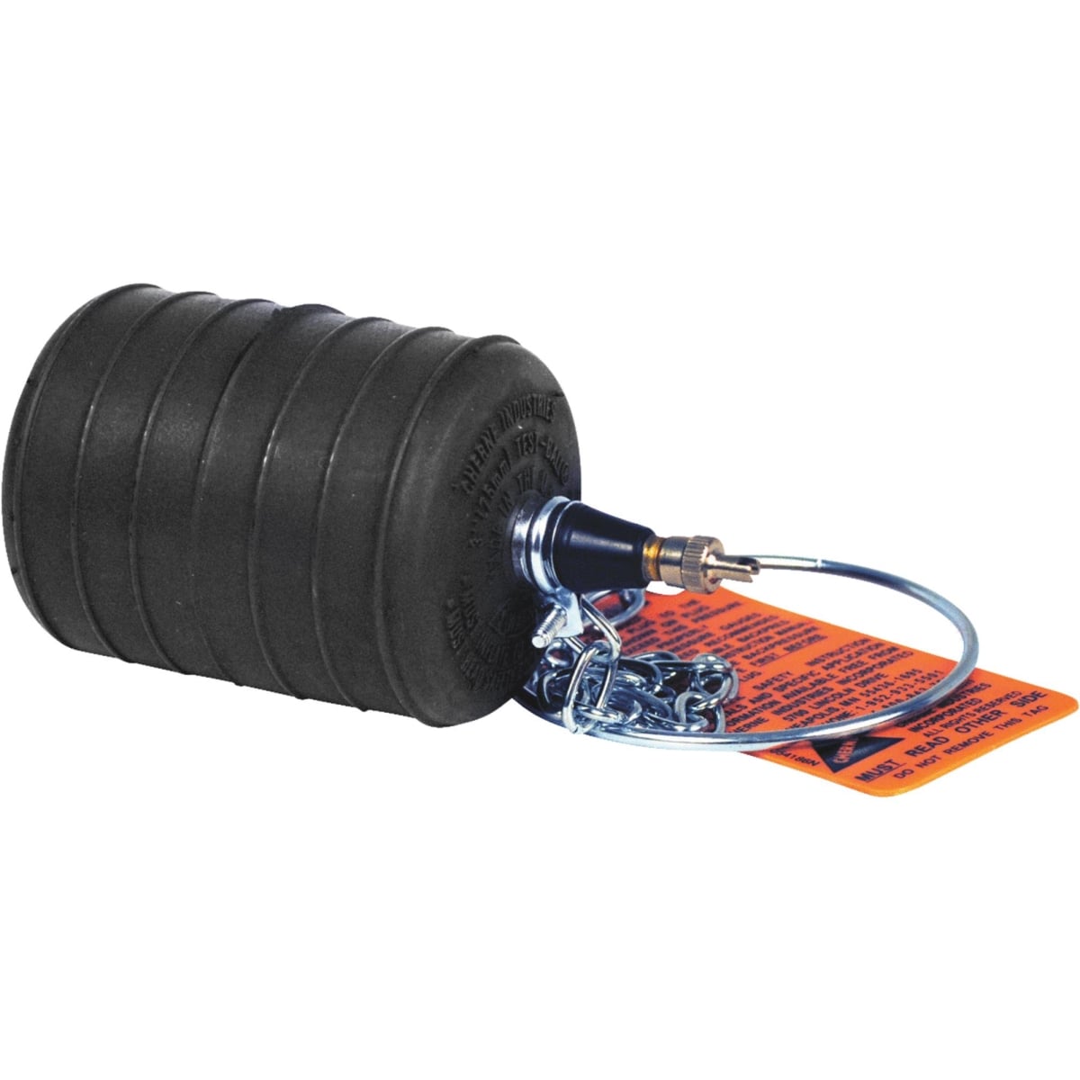 270032 3 in. Rubber Test-Ball Pipe Plug