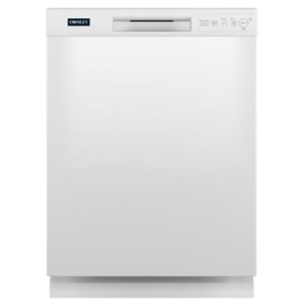 CDBEH351UW Crosley White Front Control Dishwasher, 24 in.