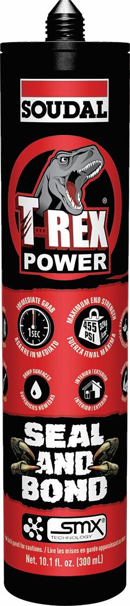 Soudal Accumetric 166823 Hybrid Polymer High Strength Power Grab Adhesive, White
