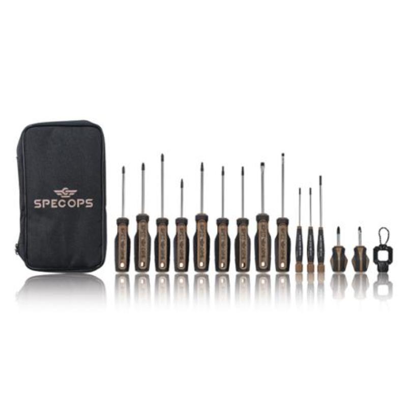 SPEC-S-14K Screwdriver Set with Case - 14 Piece