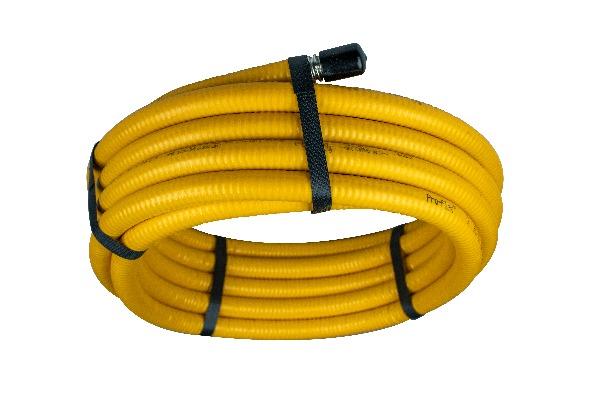 PFCT-011475 1.25 ID CSST Tubing x 75 ft. Coil Yellow Jacket