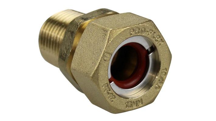 PFMF-1212 0.5 in. CSST Male Adapter