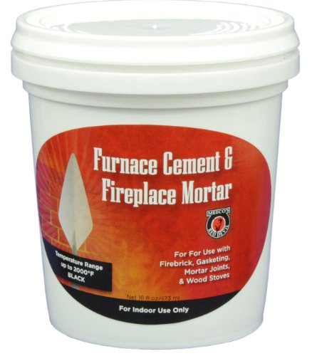 Picture of Meeco Manufacturing 1353 Furnace Cement & Mortar&#44; Gray - Pint