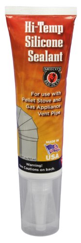 MEECO'S RED DEVIL High Heat Silicone Sealant