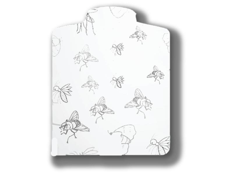 C14R Flying Insect Trap Replacements Glue, White