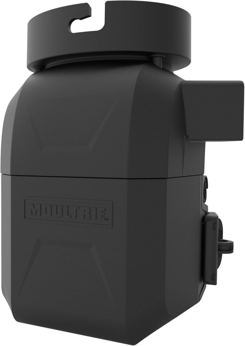 MFG-15104 250 lbs Pro Hunter III Directional Deer Feeder Kit with Solar - Black