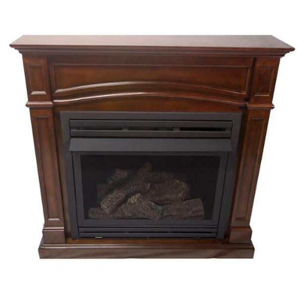 GFD3840T 32K BTU Pewter Oak Finish Fireplace