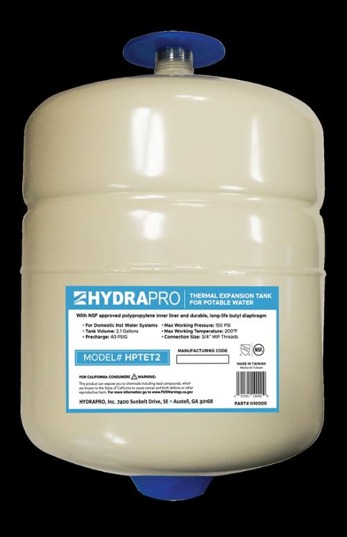 HPTET2 Hydra Pro 2 gal Thermal Expansion Tank