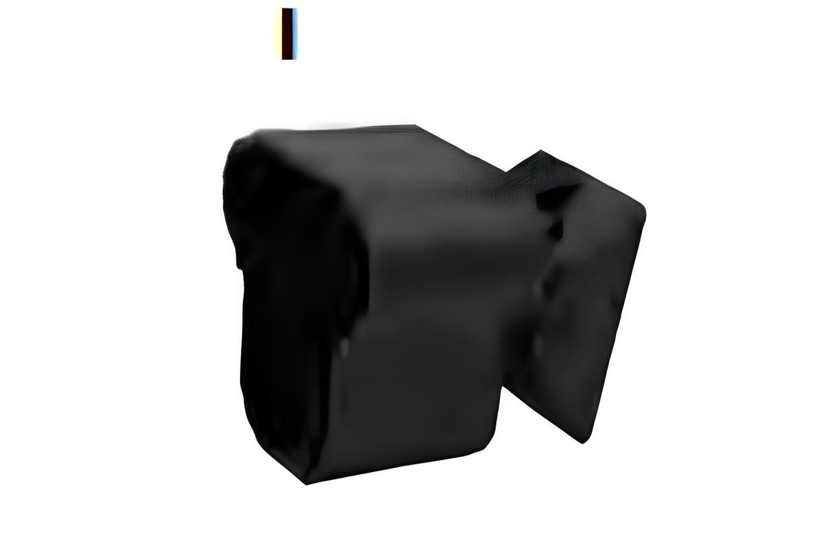 21306310 Aluminium Textured Black Top Multi Pitch Stair Bracket - Pack of 2