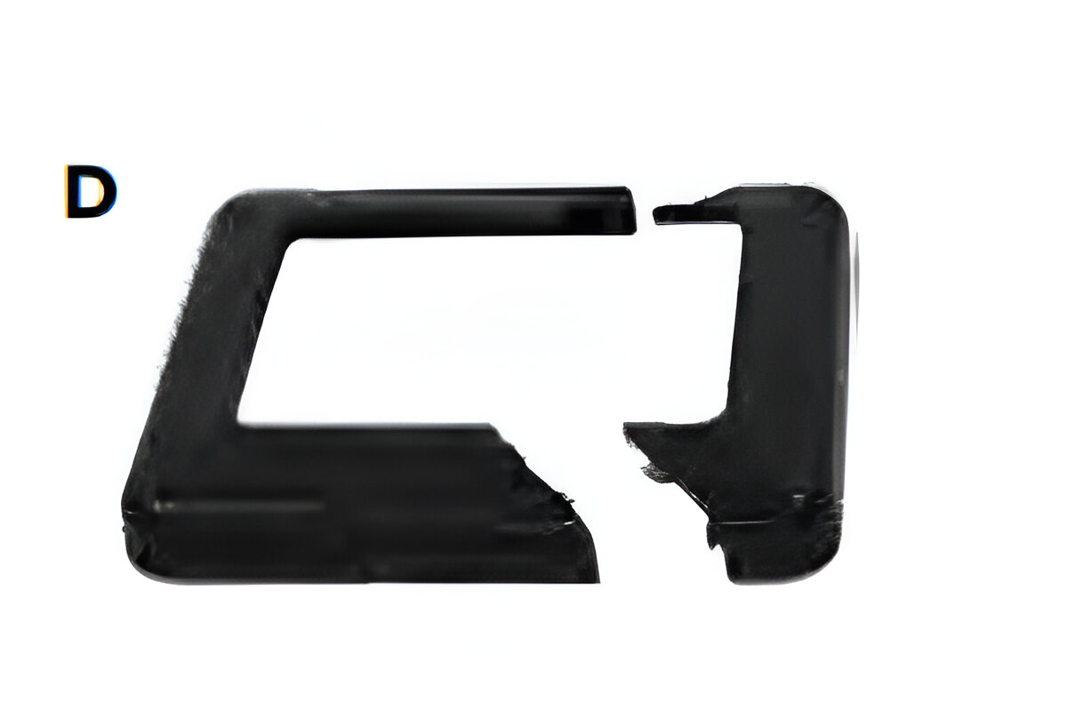 31306160 3 in. Aluminium Post Trim - Textured Black
