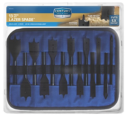Picture of Century Drill & Tool 36413 Lazer Spade Bit Set - 13 Piece