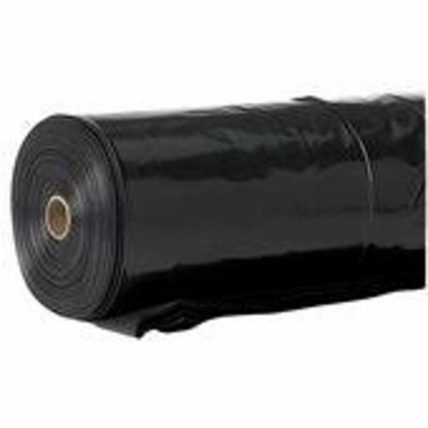 612100B 12 x 100 ft. 6 mil Poly Sheeting - Black - 49 per Skid