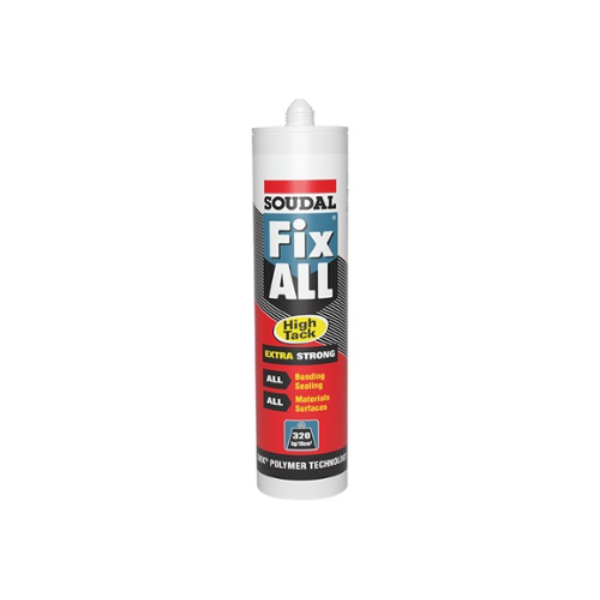Soudal Accumetric 175561 9.8 oz Fix all High Tack - White