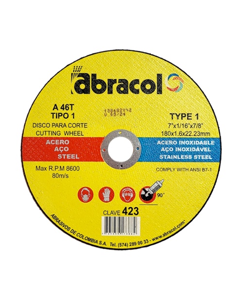 423 - ABD2A0046074 Metal Stainless Steel Cutting Disc