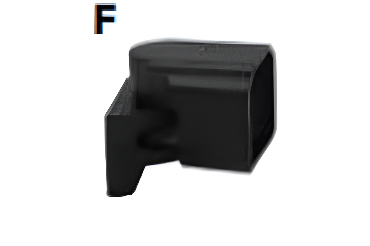 31306150 Alum Bottom Rail Shelf Ledge Bracket - Textured Black