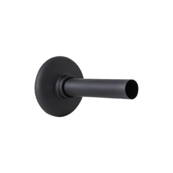 8489-646 MBD Escutcheon & Cover Tube, Matte Black
