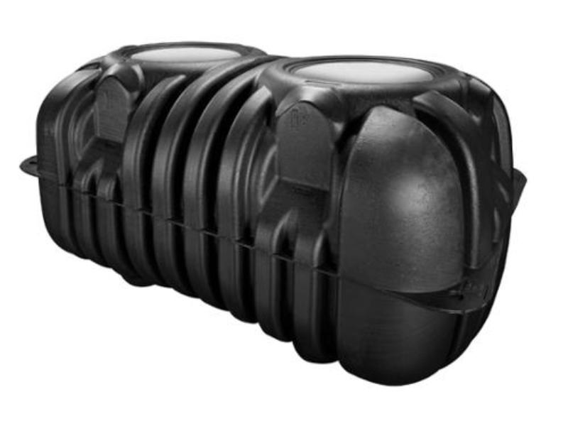 RMT-1000E-2P 1000 gal Two Compartment with Plumbing Kit