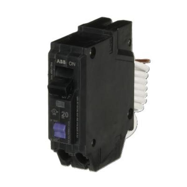 THQL1120DFP Circuit Breaker, AFCI, Dual Function, GFCI, 20 A, 1 -Pole, 120/240 VAC
