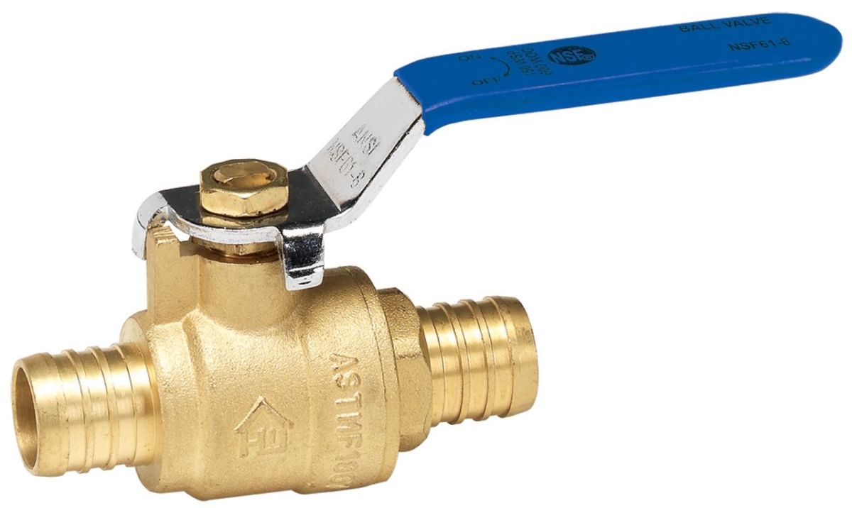 111-5-34-34 0.75 in. Low Lead PEX Ball Valve, Brass
