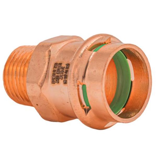 SPWM21R 0.75 in. Press x 0.5 in. MNPT Copper Adapter Fitting