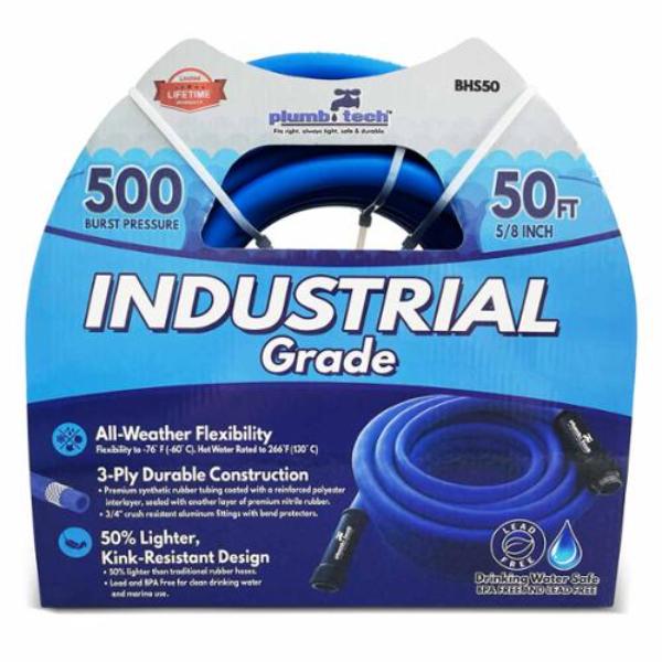 BHS50 0.625 in. x 50 ft. Blue Water Hose