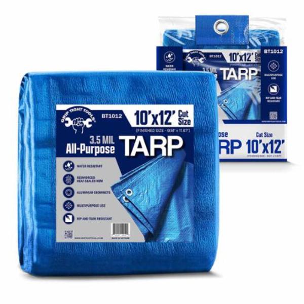 BT1012 10 x 12 ft. Medium Weight Blue Tarp