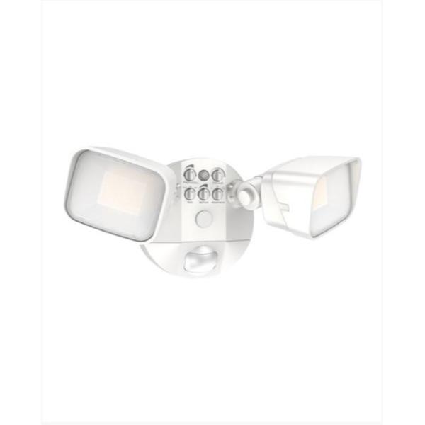 LF2516PMH2-WH-CCT Dual LED Motion Security Light, White