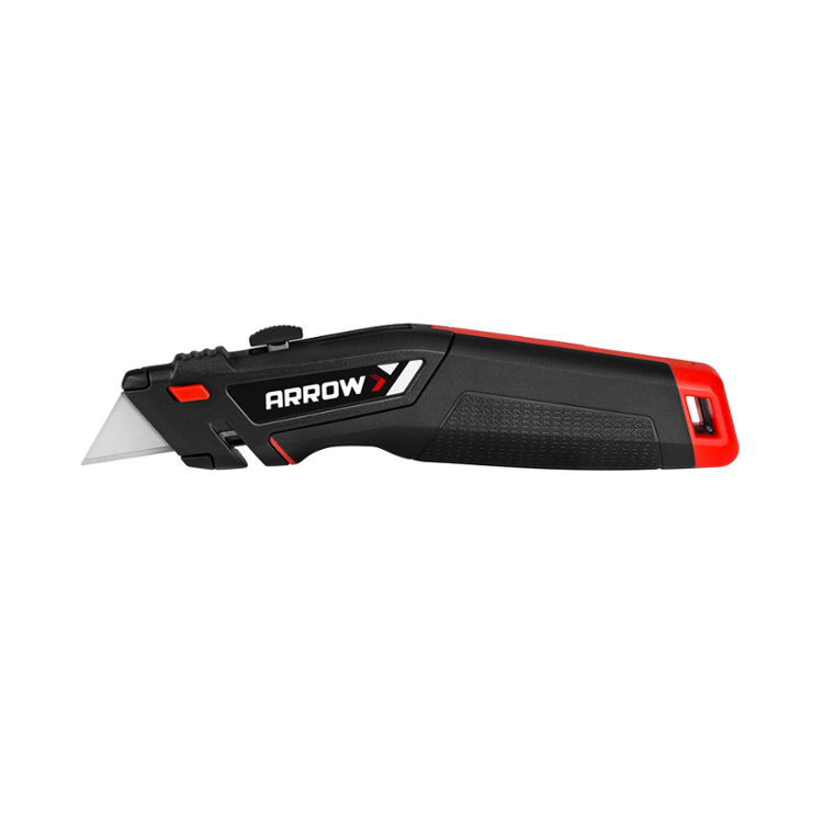 AHT01004 1.25 in. Retractable Utility Knife, Silver & Assorted Color