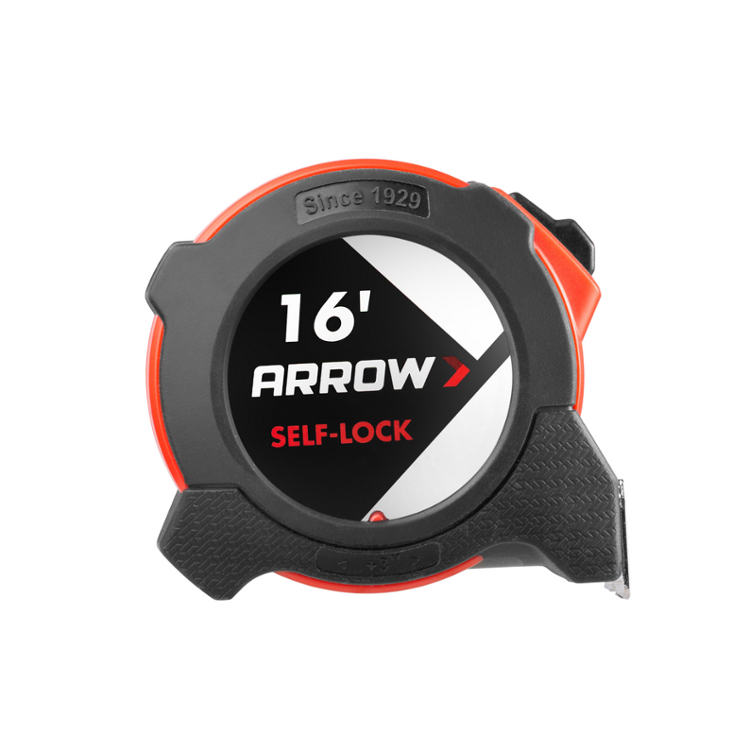 AHT06012 1 in. x 16 ft. Self-Lock Tape Measure, Assorted Color