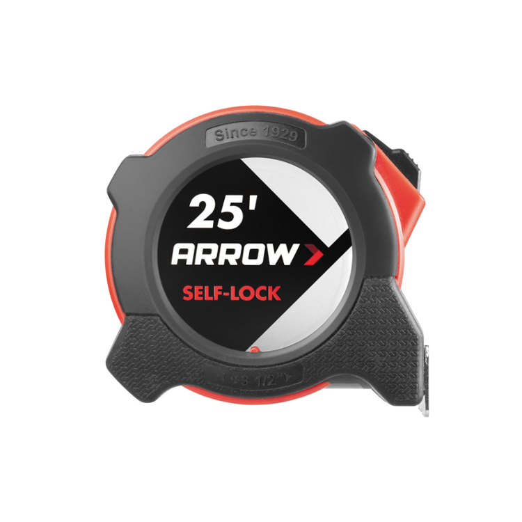 AHT06013 1 in. x 25 ft. Self-Lock Tape Measure, Assorted Color